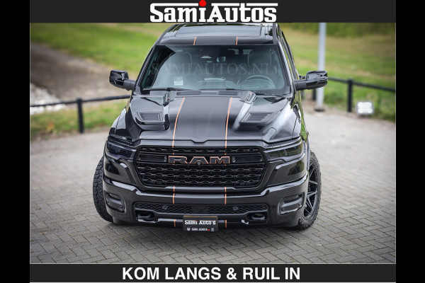Dodge Ram LIMITED SPORT H.O 540 PK | Massage + Full Option | De Meest Luxe en Volle Pick-Up in zijn Klasse | Comfortabele Dubbele Cabine met Royale 5 Zitplaatsen | BPM vrij | Nu Leverbaar uit Voorraad | Voorraad Nr 2355 - 5149 | De specialist in Amerikaanse pick‑ups in Nederland en Europa.
