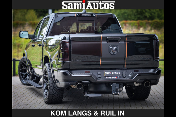 Dodge Ram LIMITED SPORT H.O 540 PK | Massage + Full Option | De Meest Luxe en Volle Pick-Up in zijn Klasse | Comfortabele Dubbele Cabine met Royale 5 Zitplaatsen | BPM vrij | Nu Leverbaar uit Voorraad | Voorraad Nr 2355 - 5149 | De specialist in Amerikaanse pick‑ups in Nederland en Europa.