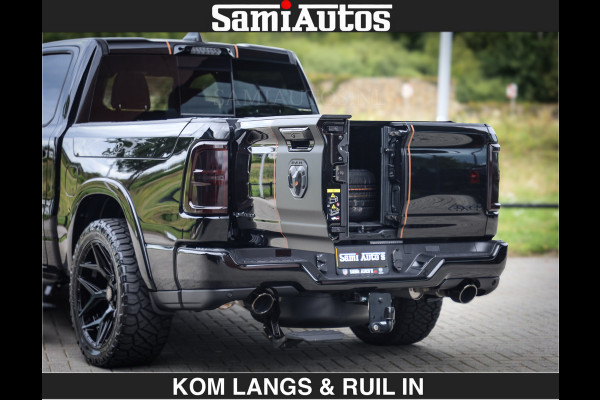 Dodge Ram LIMITED SPORT H.O 540 PK | Massage + Full Option | De Meest Luxe en Volle Pick-Up in zijn Klasse | Comfortabele Dubbele Cabine met Royale 5 Zitplaatsen | BPM vrij | Nu Leverbaar uit Voorraad | Voorraad Nr 2355 - 5149 | De specialist in Amerikaanse pick‑ups in Nederland en Europa.
