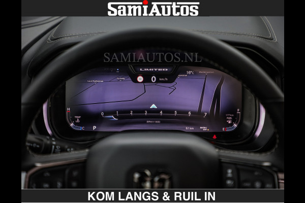 Dodge Ram LIMITED SPORT H.O 540 PK | Massage + Full Option | De Meest Luxe en Volle Pick-Up in zijn Klasse | Comfortabele Dubbele Cabine met Royale 5 Zitplaatsen | BPM vrij | Nu Leverbaar uit Voorraad | Voorraad Nr 2355 - 5149 | De specialist in Amerikaanse pick‑ups in Nederland en Europa.