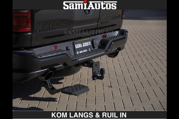 Dodge Ram Limited H.O 540HP 706Nm | De Meest Luxe en Volle Pick-Up in zijn Klasse | LUCHTVERING | HUD | Massage + Full Option | Comfortabele Dubbele Cabine met Royale 5 Zitplaatsen | BPM vrij | Nu Leverbaar uit Voorraad | Voorraad Nr 2300 - 7689 | De specialist in Amerikaanse pick‑ups in Nederland en Europa.
