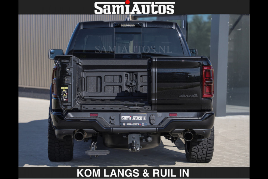 Dodge Ram Limited H.O 540HP 706Nm | De Meest Luxe en Volle Pick-Up in zijn Klasse | LUCHTVERING | HUD | Massage + Full Option | Comfortabele Dubbele Cabine met Royale 5 Zitplaatsen | BPM vrij | Nu Leverbaar uit Voorraad | Voorraad Nr 2300 - 7689 | De specialist in Amerikaanse pick‑ups in Nederland en Europa.