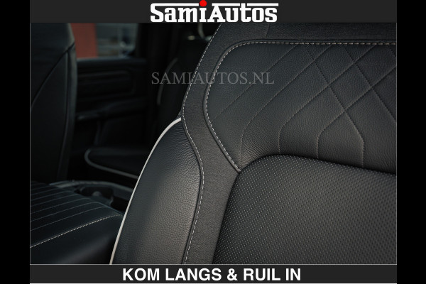 Dodge Ram LIMITED 2026 5.7 V8 HEMI | MAXIMAAL UITGERUST | DUBBELE CABINE | 5 PERSOONS | DC | Allernieuwste Limited uitvoering – volledig uitgerust met alle opties, inclusief MWK en normale laadbak.