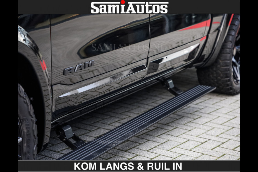 Dodge Ram LIMITED 2026 5.7 V8 HEMI | MAXIMAAL UITGERUST | DUBBELE CABINE | 5 PERSOONS | DC | Allernieuwste Limited uitvoering – volledig uitgerust met alle opties, inclusief MWK en normale laadbak.