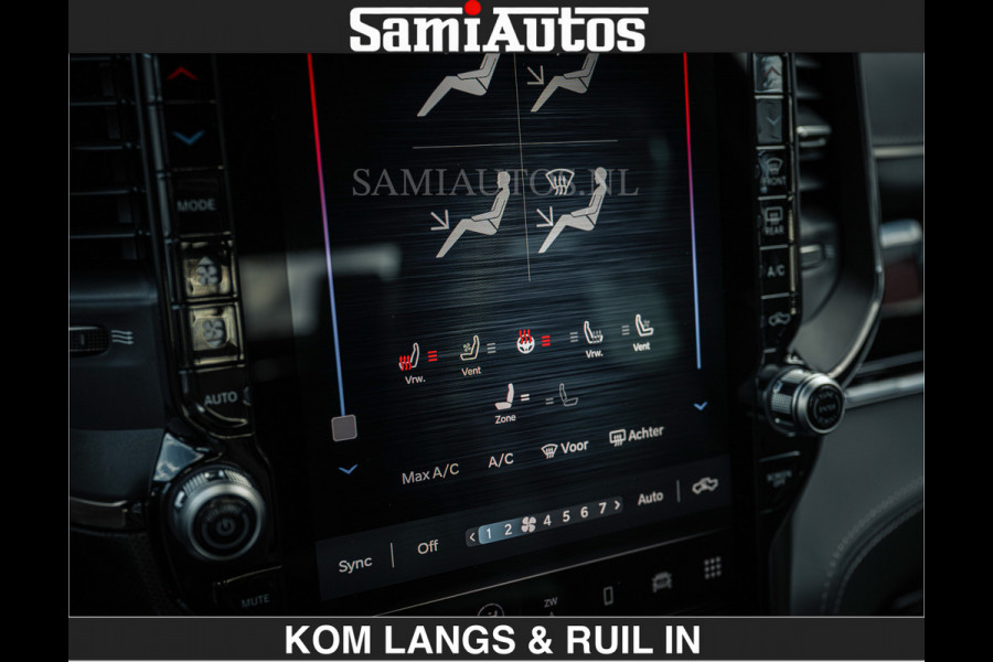 Dodge Ram LIMITED 2026 5.7 V8 HEMI | MAXIMAAL UITGERUST | DUBBELE CABINE | 5 PERSOONS | DC | Allernieuwste Limited uitvoering – volledig uitgerust met alle opties, inclusief MWK en normale laadbak.