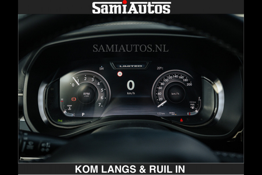 Dodge Ram LIMITED 2026 5.7 V8 HEMI | MAXIMAAL UITGERUST | DUBBELE CABINE | 5 PERSOONS | DC | Allernieuwste Limited uitvoering – volledig uitgerust met alle opties, inclusief MWK en normale laadbak.