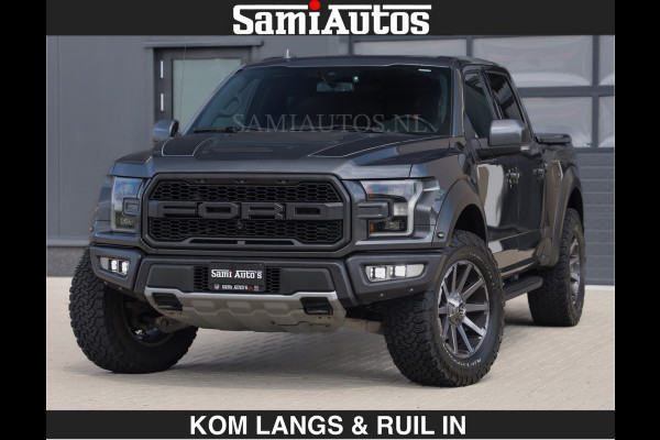 Ford USA F-150 RAPTOR | FACELIFT | 457 PK | DUBBELE CABINE | DC | 5 PERSOONS | BLACK | DODGE RAM 1500 |