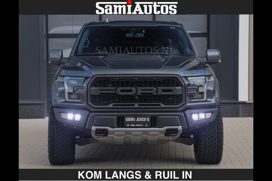 Ford USA F-150 RAPTOR | FACELIFT | 457 PK | DUBBELE CABINE | DC | 5 PERSOONS | BLACK | DODGE RAM 1500 |