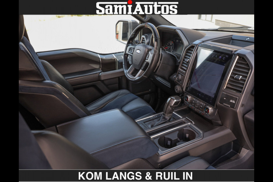 Ford USA F-150 RAPTOR | FACELIFT | 457 PK | DUBBELE CABINE | DC | 5 PERSOONS | BLACK | DODGE RAM 1500 |