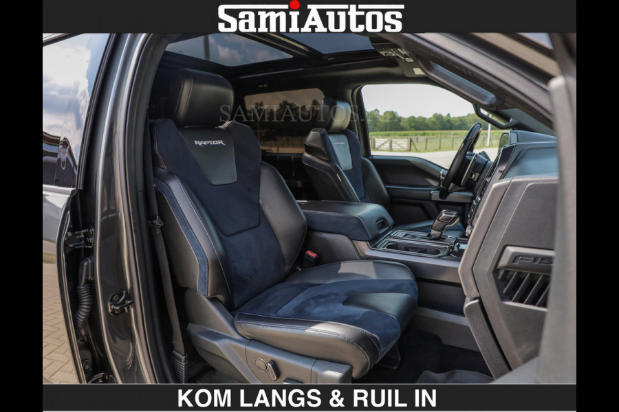 Ford USA F-150 RAPTOR | FACELIFT | 457 PK | DUBBELE CABINE | DC | 5 PERSOONS | BLACK | DODGE RAM 1500 |
