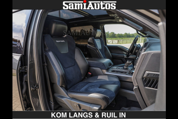 Ford USA F-150 RAPTOR | FACELIFT | 457 PK | DUBBELE CABINE | DC | 5 PERSOONS | BLACK | DODGE RAM 1500 |