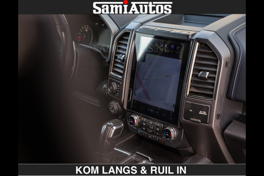 Ford USA F-150 RAPTOR | FACELIFT | 457 PK | DUBBELE CABINE | DC | 5 PERSOONS | BLACK | DODGE RAM 1500 |