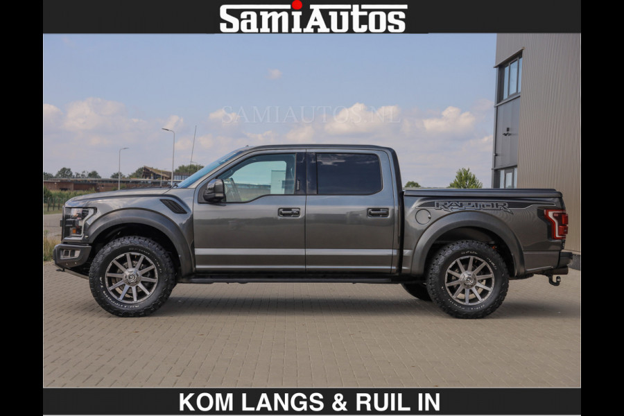 Ford USA F-150 RAPTOR | FACELIFT | 457 PK | DUBBELE CABINE | DC | 5 PERSOONS | BLACK | DODGE RAM 1500 |
