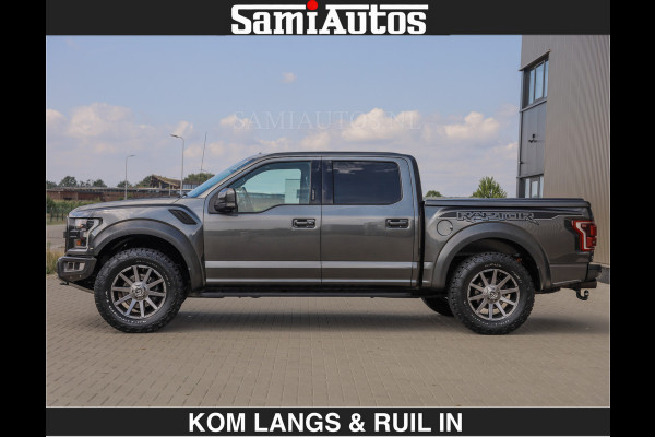 Ford USA F-150 RAPTOR | FACELIFT | 457 PK | DUBBELE CABINE | DC | 5 PERSOONS | BLACK | DODGE RAM 1500 |