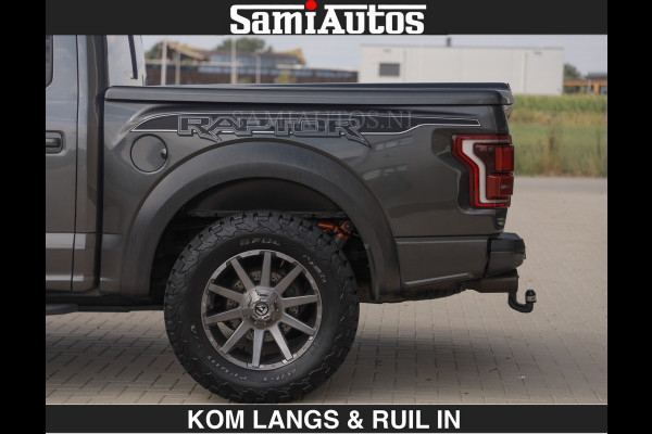 Ford USA F-150 RAPTOR | FACELIFT | 457 PK | DUBBELE CABINE | DC | 5 PERSOONS | BLACK | DODGE RAM 1500 |