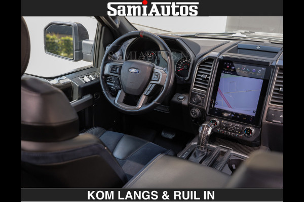 Ford USA F-150 RAPTOR | FACELIFT | 457 PK | DUBBELE CABINE | DC | 5 PERSOONS | BLACK | DODGE RAM 1500 |