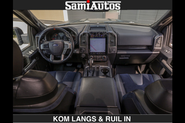 Ford USA F-150 RAPTOR | FACELIFT | 457 PK | DUBBELE CABINE | DC | 5 PERSOONS | BLACK | DODGE RAM 1500 |