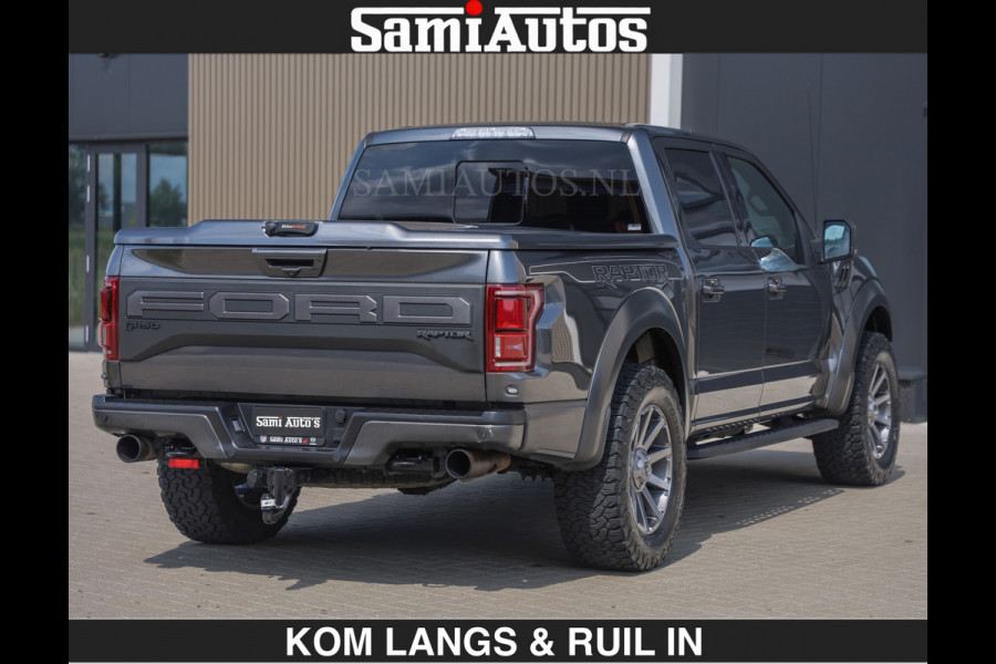 Ford USA F-150 RAPTOR | FACELIFT | 457 PK | DUBBELE CABINE | DC | 5 PERSOONS | BLACK | DODGE RAM 1500 |