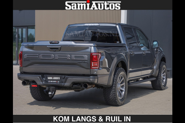 Ford USA F-150 RAPTOR | FACELIFT | 457 PK | DUBBELE CABINE | DC | 5 PERSOONS | BLACK | DODGE RAM 1500 |
