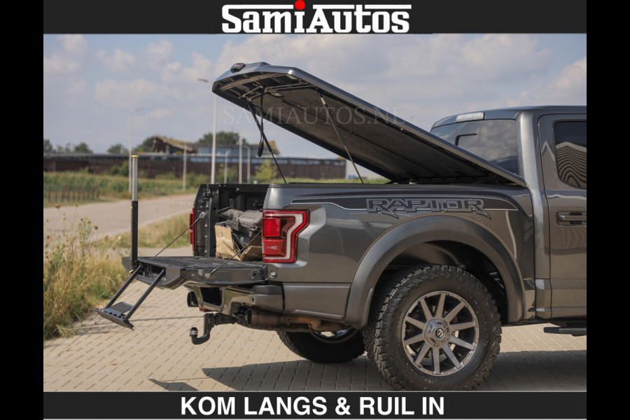 Ford USA F-150 RAPTOR | FACELIFT | 457 PK | DUBBELE CABINE | DC | 5 PERSOONS | BLACK | DODGE RAM 1500 |