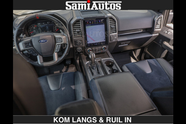 Ford USA F-150 RAPTOR | FACELIFT | 457 PK | DUBBELE CABINE | DC | 5 PERSOONS | BLACK | DODGE RAM 1500 |
