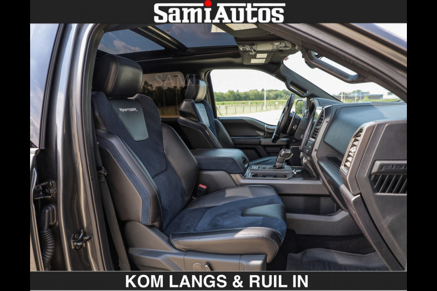 Ford USA F-150 RAPTOR | FACELIFT | 457 PK | DUBBELE CABINE | DC | 5 PERSOONS | BLACK | DODGE RAM 1500 |