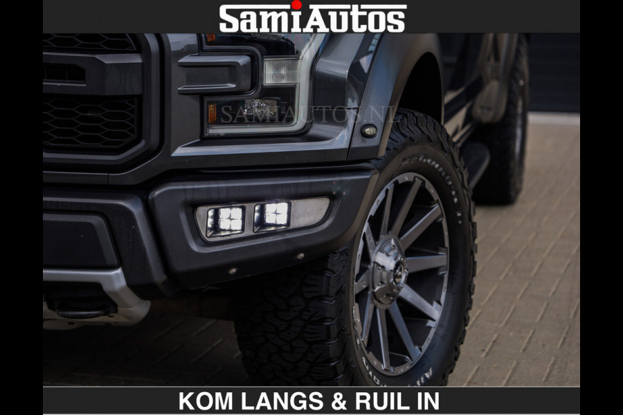 Ford USA F-150 RAPTOR | FACELIFT | 457 PK | DUBBELE CABINE | DC | 5 PERSOONS | BLACK | DODGE RAM 1500 |