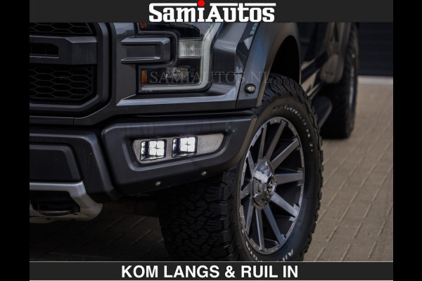Ford USA F-150 RAPTOR | FACELIFT | 457 PK | DUBBELE CABINE | DC | 5 PERSOONS | BLACK | DODGE RAM 1500 |