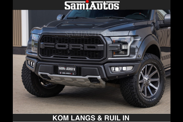 Ford USA F-150 RAPTOR | FACELIFT | 457 PK | DUBBELE CABINE | DC | 5 PERSOONS | BLACK | DODGE RAM 1500 |