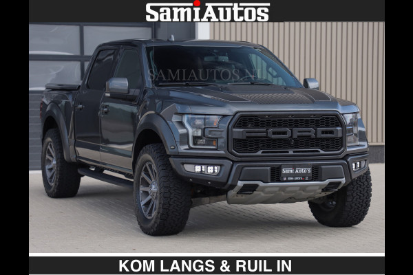 Ford USA F-150 RAPTOR | FACELIFT | 457 PK | DUBBELE CABINE | DC | 5 PERSOONS | BLACK | DODGE RAM 1500 |