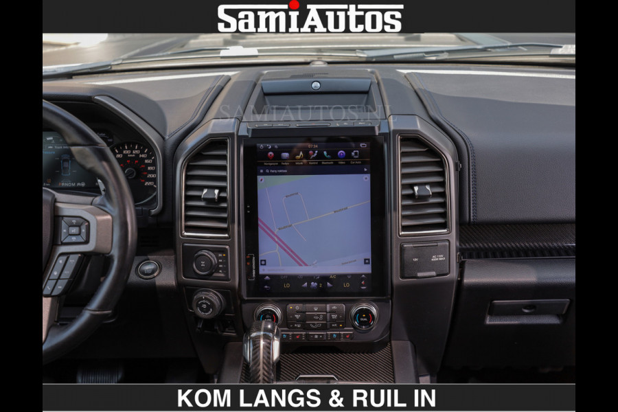 Ford USA F-150 RAPTOR | FACELIFT | 457 PK | DUBBELE CABINE | DC | 5 PERSOONS | BLACK | DODGE RAM 1500 |
