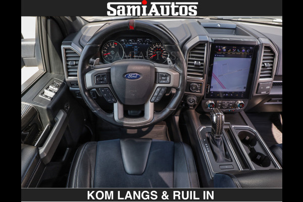 Ford USA F-150 RAPTOR | FACELIFT | 457 PK | DUBBELE CABINE | DC | 5 PERSOONS | BLACK | DODGE RAM 1500 |