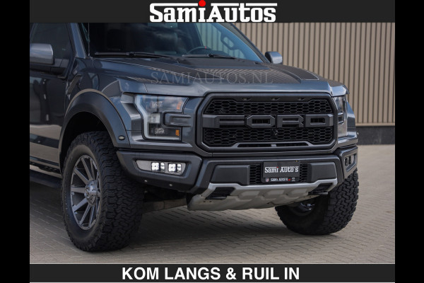 Ford USA F-150 RAPTOR | FACELIFT | 457 PK | DUBBELE CABINE | DC | 5 PERSOONS | BLACK | DODGE RAM 1500 |