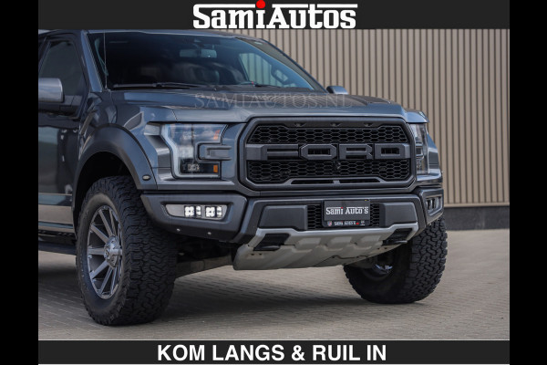 Ford USA F-150 RAPTOR | FACELIFT | 457 PK | DUBBELE CABINE | DC | 5 PERSOONS | BLACK | DODGE RAM 1500 |