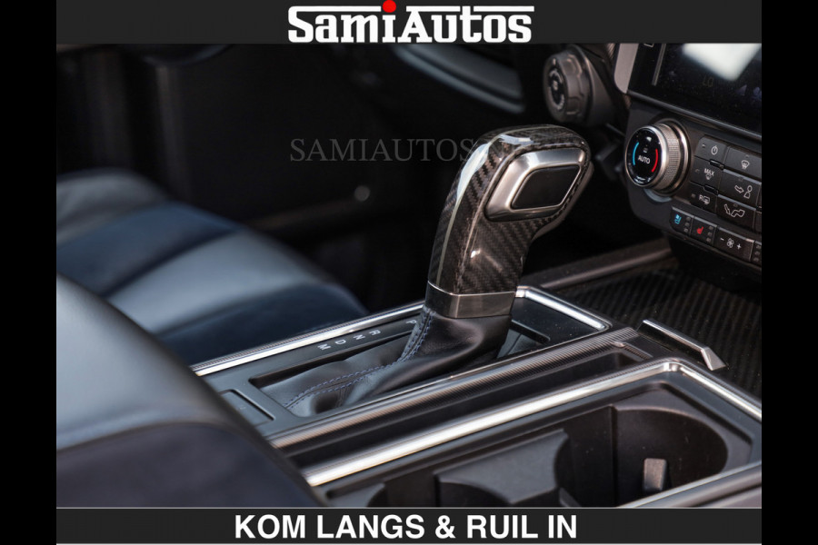 Ford USA F-150 RAPTOR | FACELIFT | 457 PK | DUBBELE CABINE | DC | 5 PERSOONS | BLACK | DODGE RAM 1500 |