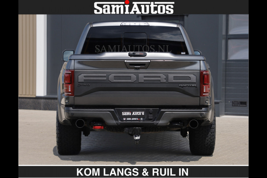 Ford USA F-150 RAPTOR | FACELIFT | 457 PK | DUBBELE CABINE | DC | 5 PERSOONS | BLACK | DODGE RAM 1500 |