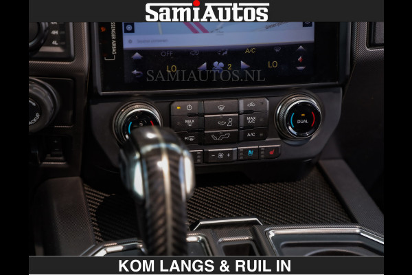 Ford USA F-150 RAPTOR | FACELIFT | 457 PK | DUBBELE CABINE | DC | 5 PERSOONS | BLACK | DODGE RAM 1500 |