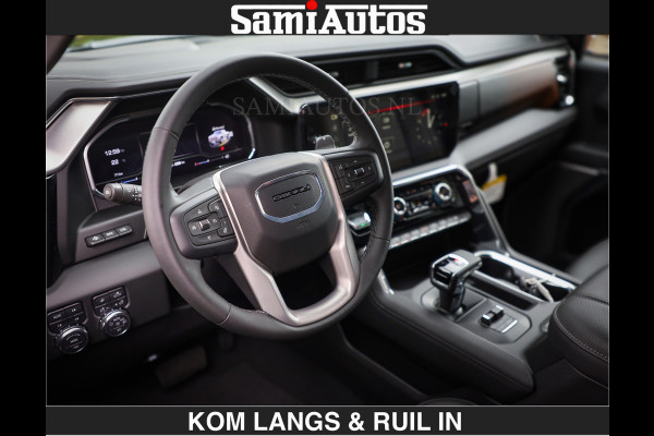 GMC Sierra DENALI | All-In Prijs | 6,2 V8 Full Option | De Meest Luxe Pick-Up in zijn Klasse | Comfortabele Dubbele Cabine met Royale 5 Zitplaatsen | BPM vrij | Nu Leverbaar uit Voorraad | Voorraad Nr 1788 | De specialist in Amerikaanse pick‑ups in Nederland en Europa.