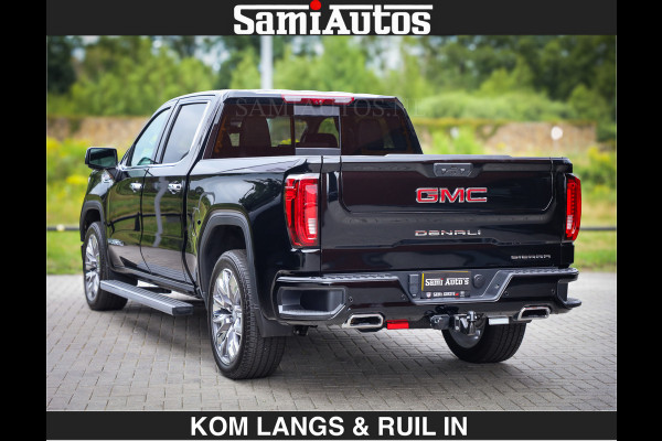 GMC Sierra DENALI | All-In Prijs | 6,2 V8 Full Option | De Meest Luxe Pick-Up in zijn Klasse | Comfortabele Dubbele Cabine met Royale 5 Zitplaatsen | BPM vrij | Nu Leverbaar uit Voorraad | Voorraad Nr 1788 | De specialist in Amerikaanse pick‑ups in Nederland en Europa.