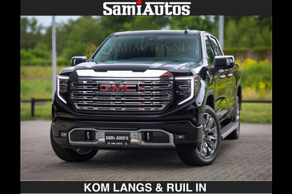 GMC Sierra DENALI | All-In Prijs | 6,2 V8 Full Option | De Meest Luxe Pick-Up in zijn Klasse | Comfortabele Dubbele Cabine met Royale 5 Zitplaatsen | BPM vrij | Nu Leverbaar uit Voorraad | Voorraad Nr 1788 | De specialist in Amerikaanse pick‑ups in Nederland en Europa.