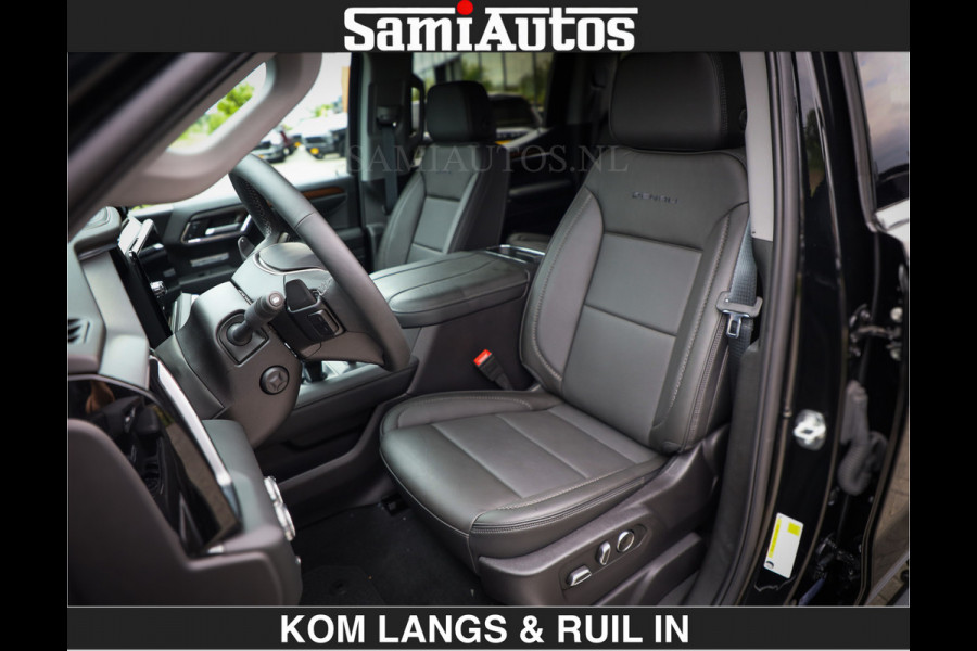 GMC Sierra DENALI | All-In Prijs | 6,2 V8 Full Option | De Meest Luxe Pick-Up in zijn Klasse | Comfortabele Dubbele Cabine met Royale 5 Zitplaatsen | BPM vrij | Nu Leverbaar uit Voorraad | Voorraad Nr 1788 | De specialist in Amerikaanse pick‑ups in Nederland en Europa.
