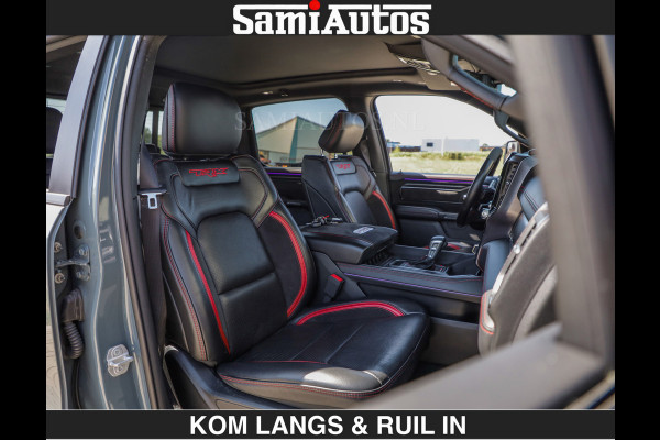 Dodge Ram TRX 6.2 V8 HELLCAT | ANVIL SPECIAL ORIGINAL COLOR | CARBON | RODE STIKSELS | BOM VOL | CREW CAB DUBBELE CABINE | 5 PERSOONS |