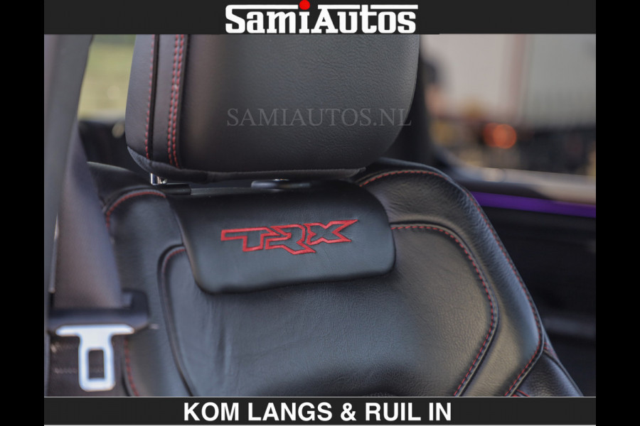 Dodge Ram TRX 6.2 V8 HELLCAT | ANVIL SPECIAL ORIGINAL COLOR | CARBON | RODE STIKSELS | BOM VOL | CREW CAB DUBBELE CABINE | 5 PERSOONS |