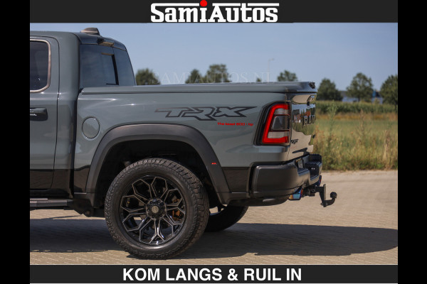 Dodge Ram TRX 6.2 V8 HELLCAT | ANVIL SPECIAL ORIGINAL COLOR | CARBON | RODE STIKSELS | BOM VOL | CREW CAB DUBBELE CABINE | 5 PERSOONS |