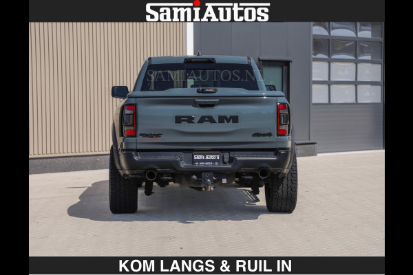 Dodge Ram TRX 6.2 V8 HELLCAT | ANVIL SPECIAL ORIGINAL COLOR | CARBON | RODE STIKSELS | BOM VOL | CREW CAB DUBBELE CABINE | 5 PERSOONS |