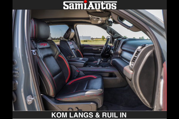 Dodge Ram TRX 6.2 V8 HELLCAT | ANVIL SPECIAL ORIGINAL COLOR | CARBON | RODE STIKSELS | BOM VOL | CREW CAB DUBBELE CABINE | 5 PERSOONS |