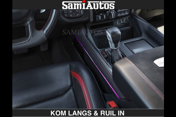 Dodge Ram TRX 6.2 V8 HELLCAT | ANVIL SPECIAL ORIGINAL COLOR | CARBON | RODE STIKSELS | BOM VOL | CREW CAB DUBBELE CABINE | 5 PERSOONS |