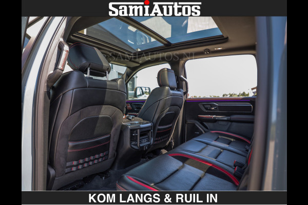 Dodge Ram TRX 6.2 V8 HELLCAT | ANVIL SPECIAL ORIGINAL COLOR | CARBON | RODE STIKSELS | BOM VOL | CREW CAB DUBBELE CABINE | 5 PERSOONS |