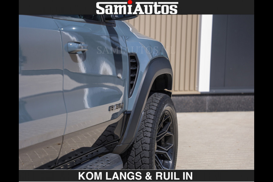 Dodge Ram TRX 6.2 V8 HELLCAT | ANVIL SPECIAL ORIGINAL COLOR | CARBON | RODE STIKSELS | BOM VOL | CREW CAB DUBBELE CABINE | 5 PERSOONS |