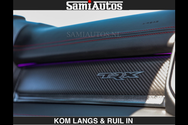 Dodge Ram TRX 6.2 V8 HELLCAT | ANVIL SPECIAL ORIGINAL COLOR | CARBON | RODE STIKSELS | BOM VOL | CREW CAB DUBBELE CABINE | 5 PERSOONS |